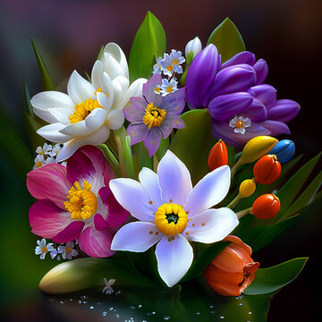 Colorful flowers 