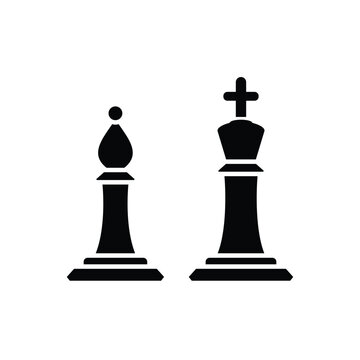 chess, icon, vector, template, illustration, design, collection,flat, style