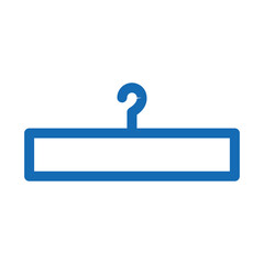 Obraz premium hanger, icon, vector, template, illustration, design, collection,flat, style