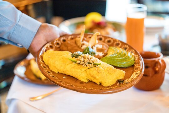 Omelette de Escamoles