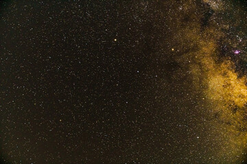 夜空に輝く天体