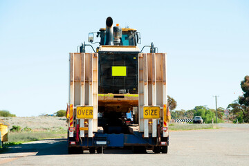 Transport of Oversize Heavy Machinery
