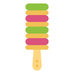 ice cream flat icon style