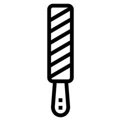 ice cream line icon style