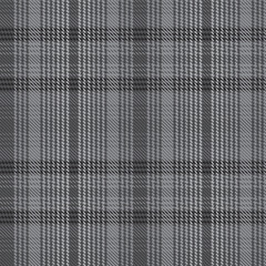 Monochrome Ombre Plaid textured Seamless Pattern © Siu-Hong Mok