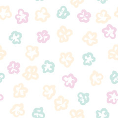 Ditsy Floral Seamless Pattern Design