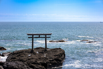 大洗　鳥居