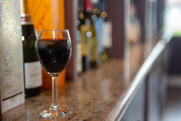 Red Wine served