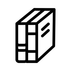 book icon or logo isolated sign symbol vector illustration - high-quality black style vector icons
