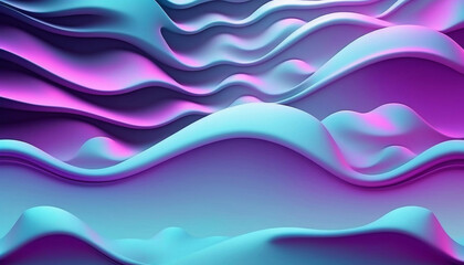 abstract background with waves, Generative AI