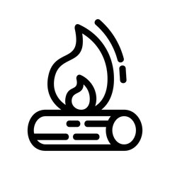 burn icon or logo isolated sign symbol vector illustration - high-quality black style vector icons
