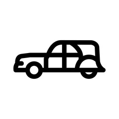 car icon or logo isolated sign symbol vector illustration - high-quality black style vector icons
