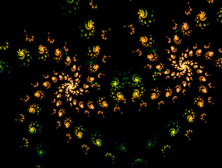 Imaginatory fractal abstract background Image