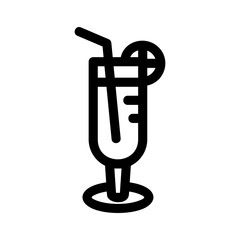 juice icon or logo isolated sign symbol vector illustration - high-quality black style vector icons
