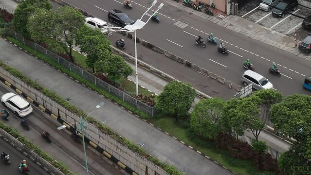 lyover Pramuka daytime diagonal top view