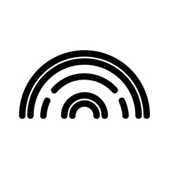 road icon or logo isolated sign symbol vector illustration - high-quality black style vector icons
