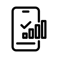 signal icon or logo isolated sign symbol vector illustration - high-quality black style vector icons
