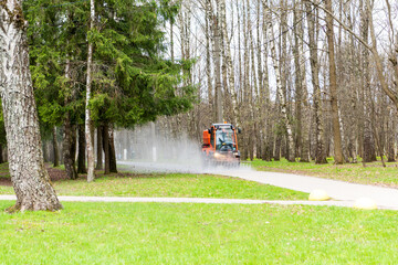 asphalt, brush, car, city, clean, clean up, cleaner, cleaning equipment, cleaning machine,...