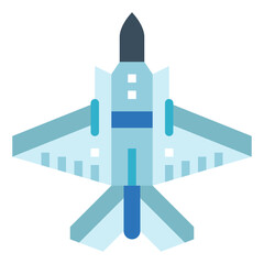 Ramjet flat icon style
