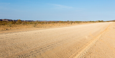 View of a desert landscape