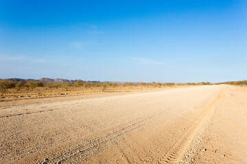 View of a desert landscape