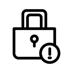 alert icon or logo isolated sign symbol vector illustration - high quality black style vector icons
