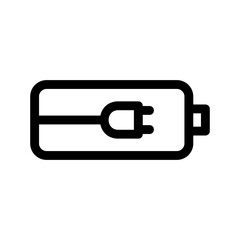 battery icon or logo isolated sign symbol vector illustration - high quality black style vector icons
