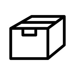 box icon or logo isolated sign symbol vector illustration - high quality black style vector icons
