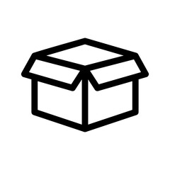 box icon or logo isolated sign symbol vector illustration - high quality black style vector icons
