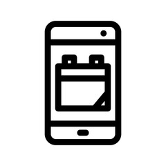 calendar icon or logo isolated sign symbol vector illustration - high quality black style vector icons
