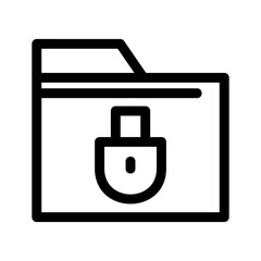 lock icon or logo isolated sign symbol vector illustration - high quality black style vector icons
