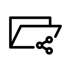 share icon or logo isolated sign symbol vector illustration - high quality black style vector icons
