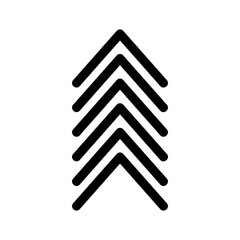 arrow icon or logo isolated sign symbol vector illustration - high quality black style vector icons

