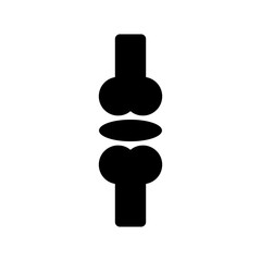 bone icon or logo isolated sign symbol vector illustration - high quality black style vector icons
