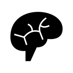 brain icon or logo isolated sign symbol vector illustration - high quality black style vector icons

