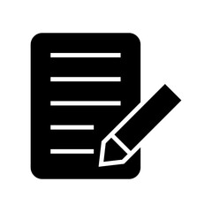 edit icon or logo isolated sign symbol vector illustration - high quality black style vector icons
