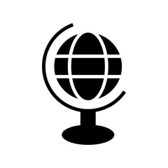 globe icon or logo isolated sign symbol vector illustration - high quality black style vector icons
