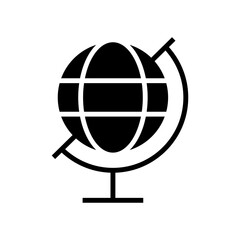 globe icon or logo isolated sign symbol vector illustration - high quality black style vector icons
