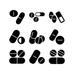 medicine icon or logo isolated sign symbol vector illustration - high quality black style vector icons
