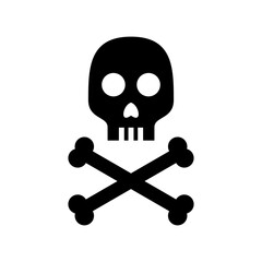 skull of death icon or logo isolated sign symbol vector illustration - high quality black style vector icons
