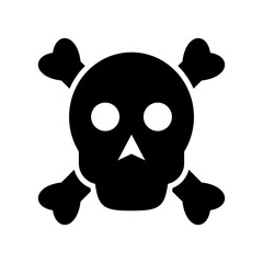 skull of death icon or logo isolated sign symbol vector illustration - high quality black style vector icons
