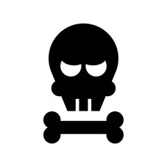 skull of death icon or logo isolated sign symbol vector illustration - high quality black style vector icons
