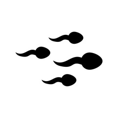 Obraz premium sperma icon or logo isolated sign symbol vector illustration - high quality black style vector icons 