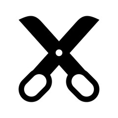 surgery scissors icon or logo isolated sign symbol vector illustration - high quality black style vector icons
