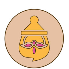 Avartar, emoji, santa icon