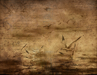 Old paper texture background