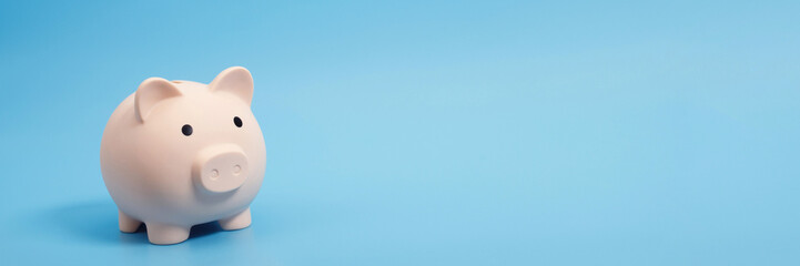 white piggy bank for saving money