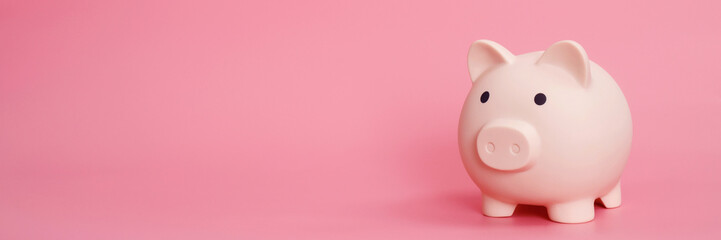 white piggy bank for saving money