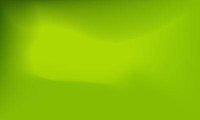 Abstract Blurred green background. Soft gradient backdrop.  For brochure covers, flyers, booklets, branding. Vector illustration of bright color background.