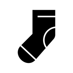 sock icon or logo isolated sign symbol vector illustration - high quality black style vector icons
